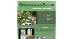 Desktop Screenshot of greenascanb.com