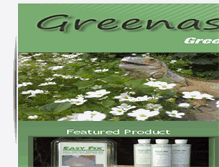 Tablet Screenshot of greenascanb.com